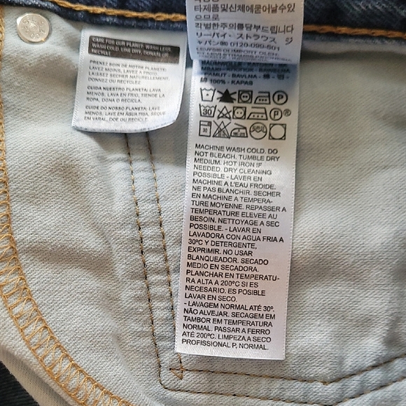 Levi Men's Blue Jeans 36×30 - Picture 8 of 16